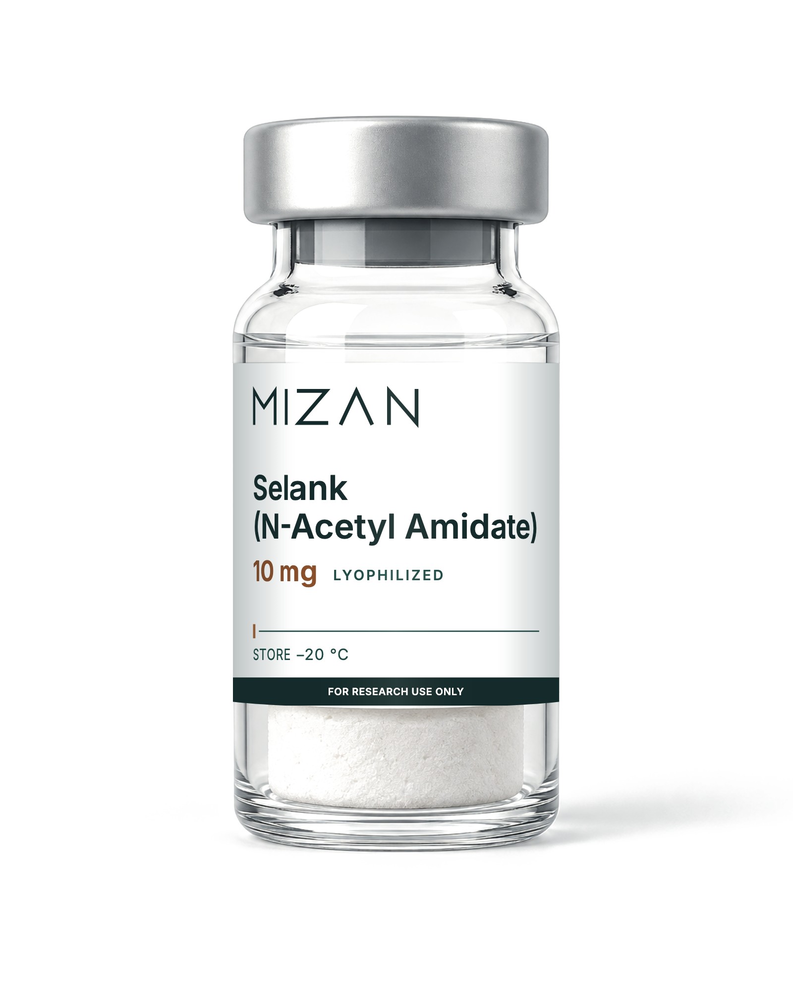 Selank (N-Acetyl Amidate) vial